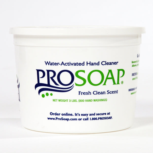 6-Pack Case ProSoap Green Paste Hand Cleaner (3 lb. Tubs)